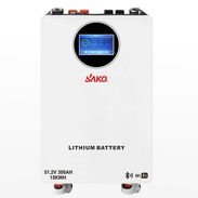 🔋 BATERÍA SAKO 15kWh – 3550 USD ⚡ CARACTERÍSTICAS: ▪ Capacidad: 15kWh – 51.2V / 300Ah ▪ Batería de Litio LiFePO4 ▪ Pan - Img 57551918