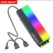 Disipador COOLMOON ARGB para discos M2 - Img 54478086