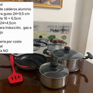 Juego de calderos de aluminio - Img 57686384