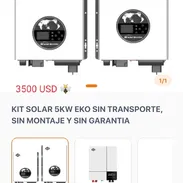 Kit solar con montaje domicilio - Img 55816344