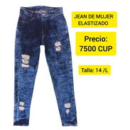 Se vende Jean de mezclilla elastizado en7500 - Img 56987177