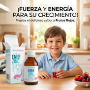 Sulfato de Zinc en jarabe o suspensión 120 ml para bebés niños y adultos sabor a frutos rojos - Img 55641506