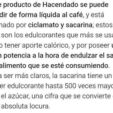 Edulcorante liquido - 2/2