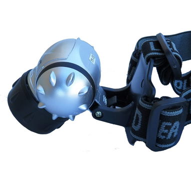 Linterna LED con correa ajustable/manos libres. - 5/9