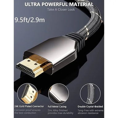Cable HDMI 8K Ultra HD 3 Metros con Dynamic HDR y Dolby Atmos | Entrega en La Habana - Img 120868229