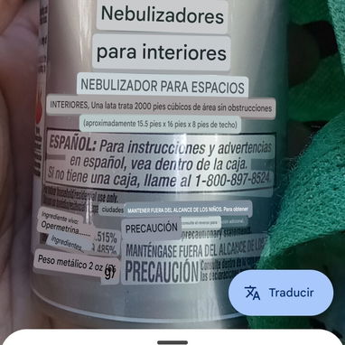 Bomba de fumigación para chinches (alcanza 2000 pies cúbicos ) - 2/2