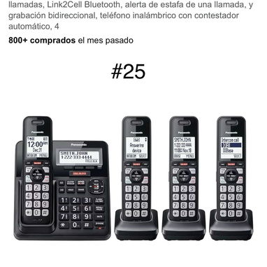 Vendo teléfono inalámbrico nuevos en caja de 1,2,3,4,5 bases - Img 122839061
