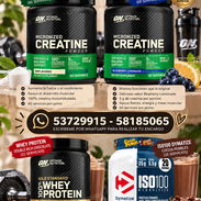 Suplementos, creatina $25 y whey protein e Iso $45 - Img 58337194