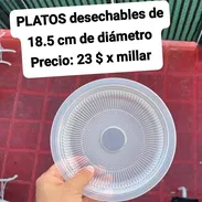 Platos desechables de 18,5 cm - Img 54210408
