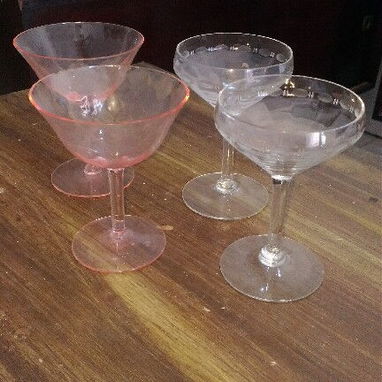 700 CUP- COPAS DE VIDRIO POR PAREJAS, QUEDAN POCAS. VER FOTOS OSVA 72675985 MOVIL-ENVIAR SMS,NO USAR WHATSAP 53123909 - 4/4