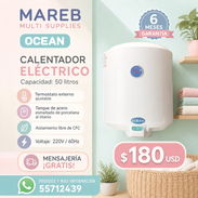Calentador de agua eléctrico marca OCEAN 50 litros - Img 55910530