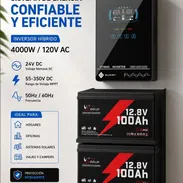 Kit de Imversor surmy de 4k + 2.5k en baterias - Img 56364157