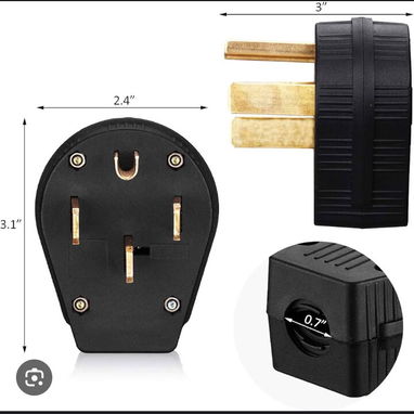 Espiga o toma de fuerza 30 y 50amp - 2/2