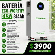 Batería LiFePO4 Eco-Worthy 51.2V 314Ah 16.1kWh - Nueva - Img 57391712