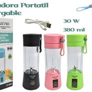 Licuadora batidora portátil recargable funcional y práctica - Img 55751149