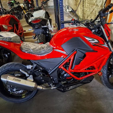 MOTO DE GASOLINA DEPORTIVA FURIA 250CC 🏍️ - Img 124064669