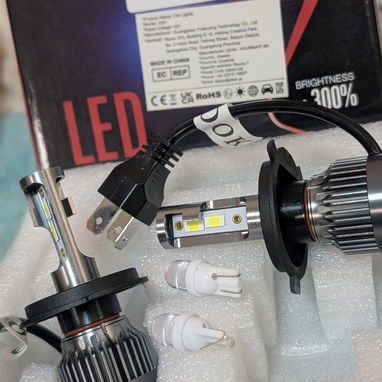 Bombillos LED CSP(modernos) socket H4 de alta potencia. - Img 88178877