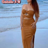 🌊 VESTIDO Playero Cut-Out | Estilo Strapless | Unitalla S-M 🥥 - Img 55250948