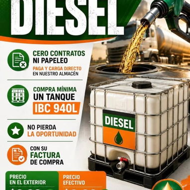 Diésel en Tanques IBC de 940L - Img 125692059