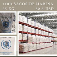 1100 sacos de Harina de trigo de 25kg  por importacion.        Precio 32.5USD. - Img 45533437