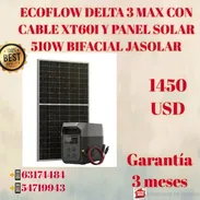 Ecoflow delta 3+panel solar de 500w+cable - Img 57813080