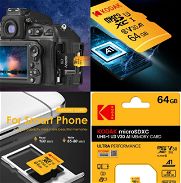 Kodak Original™️ MicroSD 64GB -Tarjeta de memoria de alta velocidad Sellada velocidad Sellada - Img 45875285
