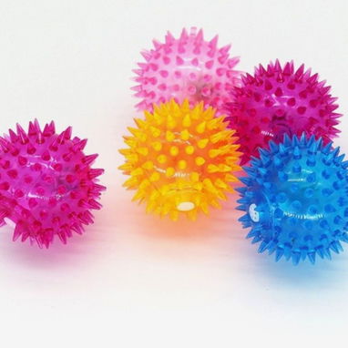Pelotas de pinchitos con sonido para Mascotas - Img 124190868