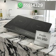ESTUFA DE INDUCCIÓN DOBLE MILEXUS, ENTREGA DE FACTURA PARA SU GARANTÍA. VARIEDAD DE COCINAS DE INDUCCIÓN E INFRARROJAS - Img 56458681