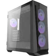 🎁 Chasis Super Flower Zillion M705 Black ✅HUB 6xFan 6xARGB, 4xFan ARGB, Tempered Glass, 360mm Front, 360mm Top - Img 49174457