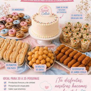 Combo de fiesta 🥳🎂🍩🧁 - 2/2
