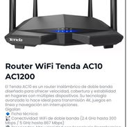 Equipos de redes nuevos en caja mas gantia x escrito de varios tipos. Router WiFi Tenda AC1200, Doble Band. 54741004 - Img 49802261