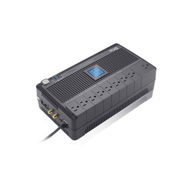 UPS Backup Aplus 800VA/480W, 9 Salidas - 2/2