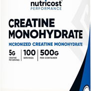 Creatina Monohidratada Micronizada (NUTRICOST) 500-100serv FITNESSARMY - Img 56290565
