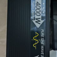 Inversor JMD 12v 4000w onda pura nuevo en caja sellado precio 180 usd - Img 54432066