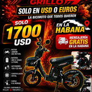 Bicimotos mishozuki grillo nuevas mensajería incluida - Img 55971940