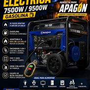 ⚡CORRIENTE PA TODA LA CASA ⚡ GENERADOR ELECTRICO GASOLINA WHOUSE 9500/7500W. MENSAJERIA CON FACTURA Y GARANTIA. 54833699 - Img 56685367