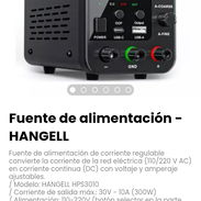 Fuente de alimentación - HANGELL. Corriente de salida máx.: 30V - 10A (300W) - Img 54202813