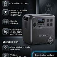 Estación de energía (generador eléctrico) Bluetti AC180 - Img 56823286