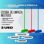 🧹✨ ESCOBA DE LIMPIEZA MULTIUSO ✨🧹 💲Precio: 3 USD - Img 57195608