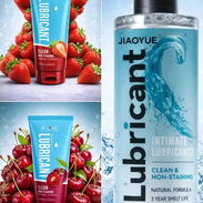 Lubricante a base de agua y lubricantes con sabor a Fresa y cereza - Img 55723864