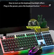 Combo teclado y mouse Gamer - Img 45837269