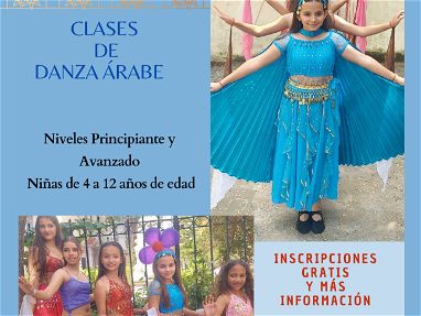 Clases de Danza Árabe y Bailoterapia para Niñas y Mujeres - Img main-image-45835243