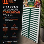 Diseñamos pizarras para cafeterías y mercados a su gusto. Vinilo y PVC - Img 56198542