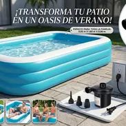Piscina rectangular Inflable de alta resistencia - Img 55178719