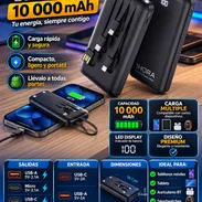 🔋 10 000 MAH 🔋 POWER BANK 1HORA DE 10000 MAH. MENSAJERÍA CON FACTURA Y GARANTÍA. 📲 54833699 - Img 56362571