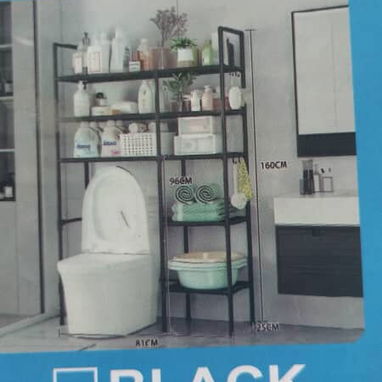 Estante para baño de múltiples repisas - 3/4