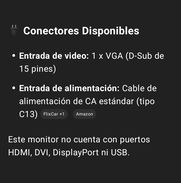 📲5️⃣4️⃣7️⃣5️⃣9️⃣0️⃣1️⃣4️⃣ 🖥 Vendo este monitor AOC con sus cables - Img 49593960