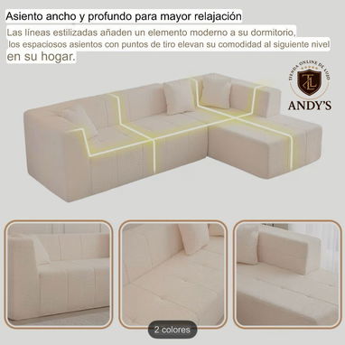 Sofá importado con fotos real vienen comprimidos al vacío - Img 121632708