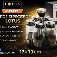 Set de especieros Lotus OT-107 - Img 55883817