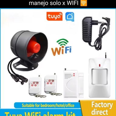 ALARMA INTRUSOS tipo SIRENA HOST trompeta con sensores ANTIMASCOTAS - Img 117695775